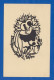 Scherenschnitt; A. M. Schwindt; 1934 Stempel Hamm - Scherenschnitt - Silhouette