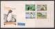 Tristan Da Cunha 1974 Penguins 4v FDC (backside Label "Sabena") (F3683) - Tristan Da Cunha