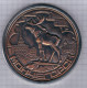 Russia USSR Monchegorsk, Murmansk Oblast, Elk Moose Fauna Medal - Ohne Zuordnung