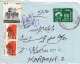 PAKISTAN 1960 - 60 P Ganzsache + 3 Fach Zusatzfrankierung Auf Kleinen Brief Gelaufen - Pakistan
