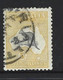 Australia 1915 - 1928  5 Shilling Yellow And Grey  Kangaroo 3rd Wmk FU - Used Stamps