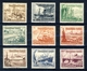 1937 Germany Complete Set Of 9 Stamps MNH " Winterhilfswerk Schiffe " Michel 651-659 - Unused Stamps