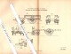 Original Patent - Graf José De Canterac En Madrid , 1881 , Tranvía , Ferrocarril , Conde  !!! - Eisenbahnverkehr