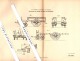 Original Patent - Graf José De Canterac En Madrid , 1881 , Tranvía , Ferrocarril , Conde  !!! - Ferrocarril