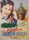 Postcard - Poster Reproduction - Olio D´Oliva Augusto Facelli Millesimo (Savona) 1958 - Pubblicitari