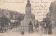 CPA ASNIERES- ALFRED DURAND CLAYE STATUE, DOG, BIKE, VINTAGE SCENE - Arnières