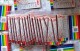 1 BLISTER NEUF N° 92 DE 12 CRAYONS DE COULEUR CONTE FRANCE 5692 PAPETERIE SCOLAIRE RENTREE DES CLASSES VERS 1980/1990 - Stationeries (flat Articles)