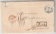 Hannover, 1861, Ausland-Brief, Seltener Preussen-Grenz-Stp.     , #2029 - Hanover