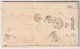 Hannover, 1861, Ausland-Brief, Seltener Preussen-Grenz-Stp.     , #2029 - Hanover