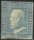 1859 - SICILIA - 2 GRANA - RISTAMPA PRIVATA MODERNA SU CARTA A MANO - MNH - VARIETA´ - PLI D´ACCORDEON - SPL - Sicilia