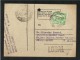 Pakistan 1961 Karachi Electric Supply Bill Card Postal Used With Stamps - Pakistan
