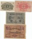 Lot Of 4 Germany Banknotes, #48 20 Marks 1914, #55 2 Marks 1914, #56b 5 Marks 1917, #58 1 Mark 1920 - Collections