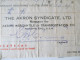 Delcampe - China 1948. Receipt. Gold Yuan 1531144 Dollar. The Akron Syndicate LTD. Mit Steuermarken / Revenue. Roter Stempel - 1912-1949 République