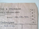 Delcampe - China 1949 Receipt. 9000 Gold Yuan. 200 Empty Drums. A.B.C. Express & Storage. Shanghai Mit Steuermarken / Revenues - Storia Postale