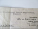 China 1949 Receipt. 188111 Gold Yuan. Dr. To Paulsen & Bayes-Davy. Shanghai.Steuermarken / Revenues. Int. Refugee Org. - Storia Postale