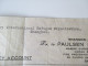 China 1949 Receipt. 188111 Gold Yuan. Dr. To Paulsen & Bayes-Davy. Shanghai.Steuermarken / Revenues. Int. Refugee Org. - Covers & Documents