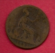 UK, 1885,  Fine Used Coin, 1 Penny, Victoria, Bronze,  KM 790, C2808 - D. 1 Penny