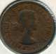 Australie Australia 1/2 Penny 1963 KM 61 - ½ Penny