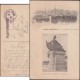 Allemagne 1914. Carte En Franchise Militaire. Saint-Quentin. Port, Bateaux, Statue De Pont (Theunissen), Erreur De Photo - Fehldrucke