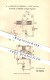 Original Patent - A. De Meuron & Cuénod In Genf , 1886 , Elektrischer Lichtbogen - Regulator , Lampe , Lampen , Licht !! - Documents Historiques