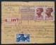 Sénégal étiquette Colis Recommandé Café DAKAR Pour Rouen 1943 Vignettes Export - Briefe U. Dokumente