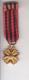 Mini-médaille Belge - Médaille Du Travail (?) - Otros & Sin Clasificación