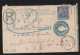 Trinidad 1896 - 1908 5 Registered Stationery Envelopes Uprated Used - Trinidad Y Tobago
