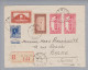 Algerien 1939-06-22 R-Brief Nach Bern CH Marke Mit Werbezudruck Torpedo - Briefe U. Dokumente