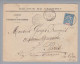 Afrika Dahomey Mit Benin Marke Porto-Novo 1903-07-01 Brief Mit Mi#35 Nach Paris - Brieven En Documenten