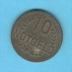 GERMANY---WIESBADEN City Issue   10 PFENNIG  NOTGELD - Other & Unclassified