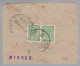 Nepal 1944 Birgang Brief Mit 4 P. Grün Paar - Népal