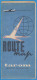 OLD  MAP ROUTE AVIATION CIVILE  PUBLICITE TAROM - ROUMANIE ROMANIA  FLY TAROM - RARE - Pubblicità