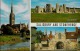 CARTE POSTALE ORIGINALE COULEUR ANCIENNE MULTIVUES PETIT FORMAT : SALISBURY AND STONEHENGE - Salisbury