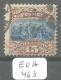 EUA Scott 118 Type I Red Very Good, Cancel Paid, 2 Black Cancels  YT 35a # - Used Stamps