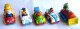 SESAME STREET - JIM HENSON 5 Voitures (lot1) Avec FIGURINE PLAYSKOOL INC MUPPETS INC Figurines - Autres & Non Classés