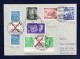 DDR 1956, Satzbrief 481 - 483 + Sperrwert 474, Zdr. SZ 3 + WZ 1, SST Berlin - Briefe U. Dokumente