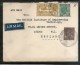 India 1934 KG V Air Mail Stamp On Cover Camp P.O To England # 1451-30 - Airmail