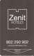 TARJETA DE HOTEL ZENIT (KEY CARD-LLAVE) CAFFE MOCAY - LECHE PASCUAL - Cartas De Hotels