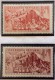 Czechoslovakia - Used (o)  - 1952 -  Mi  # 717/718, 727/728 (MH)  -  See Photo´s - Used Stamps