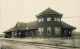 240179-New York, Richland, RPPC, Rome Watertown & Ogdensburg Railroad Station, Depot, B.S. Peach Series Photo - Gares - Sans Trains