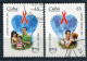 Cuba 2000 - Air Mail 70 Years + America Issue - 2 Complete Sets Of 4 Stamps - Usados