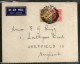 India 1936 KG V Multi Franked Cover Raniganj To England # 1452-10 - Airmail