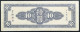 CHINA 10 Yuan 1945 (9 Northeastern Provinces) P-377 About Uncirculated See And Read All Please - Chine