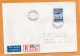 Finland 1962 Air Mail Cover Mailed Registered To USA - Storia Postale
