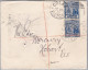OZ Australien 1907-10-16 COLAO Brief Mit 2Pence 1/2Penny Senkrechtes Paar - Lettres & Documents