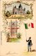 [DC4695] CARTOLINA - ITALIA - EXPOSITION UNIVERSELLE 1900 A PARIS - PALAIS DE L'ITALIE - Viaggiata 1900 - Old Postcard - Esposizioni