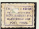 OZ Australien Tasmanien 1899 M#63 Gest (Perfin) Rücks. Firmenaufdruck - Used Stamps