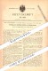 Original Patent - William Watson In Lythe / Whitby , 1881 , Apparatus For Grinding Cutting Tools !!! - Whitby