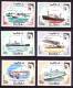 (001+03) Dubai  Postal Services / Ships And Planes / Bateaux + Avions   ** / Mnh  Michel 335-40 + BL 50 - Dubai