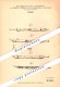 Original Patent - J.H. Schlüter In Revensdorf Und A. Christensen In Gettorf , 1878 , Federhalter , Tintenhalter !!! - Penne